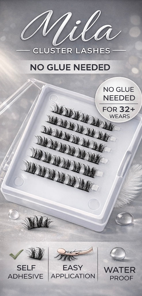 Our "Mila" cluster lashes