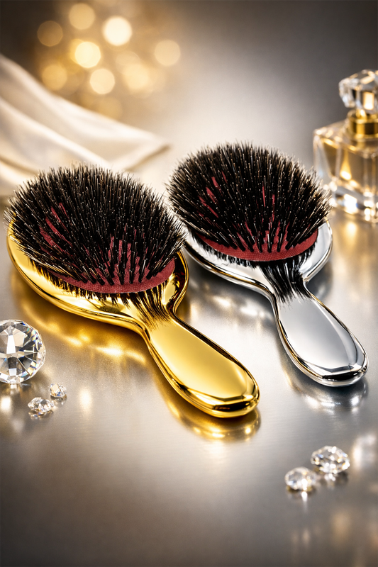 Luxury Boar Bristle Paddle Brush