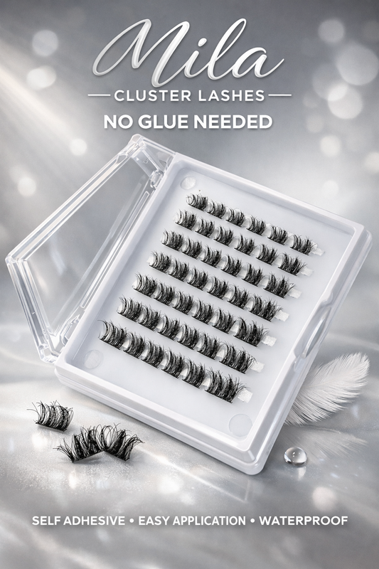 Our "Mila" cluster lashes